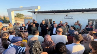 Antakya'da Cansuyu konteyner kentte tahliye süreci vatandaşlara anlatıldı