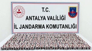 Antalya'da 6 bin 540 sentetik hap ele geçirildi