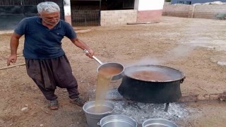 Araban'da gün pekmezi yapımına başlandı