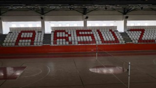 Arsuz'da 6 bin 846 metrekarelik kapalı spor salonunda sona gelindi