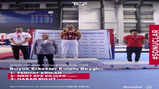 Artistik cimnastikte Kayseri'den tarihi başarı