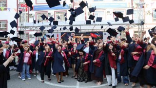 Atatürk Üniversitesi Bakü'de mezuniyet coşkusu yaşadı