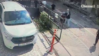 Avcılar'da faciadan saniyelerle kurtuluş kamerada