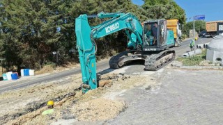 Aydın Büyükşehir Belediyesinden Kuşadasında altyapı yatırımı