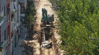 Aydın Büyükşehir Belediyesinin Efelerde altyapı yatırımları sürüyor