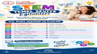 Aydın'da 10 ilçede öğretmenlere STEM eğitimi verilecek