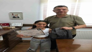 Aydında minik kütüphane kaşifleri belgelerini aldı