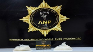 Aydın'da ticari takside 1 kilo 21 gram metamfetamin ele geçirildi