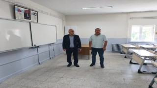 Aydıntepede yeni dönem öncesi okullarda inceleme yapıldı