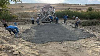 Babadağ'da üstyapı çalışmaları sürüyor