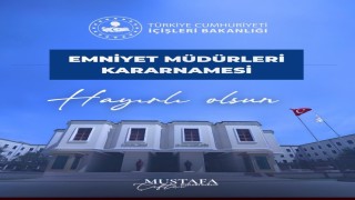 Bakan Çiftçi: "Yeni atanan emniyet müdürlerimize başarılar diliyorum"