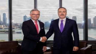 Bakan Fidan, AB İçişleri ve Göçten Sorumlu Üyesi Brunner ile bir araya geldi