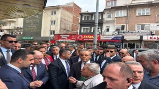 Bakan Güler Afyonkarahisarda esnaf ile buluştu