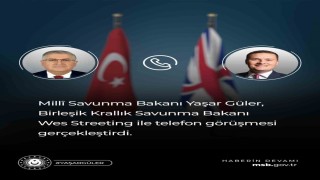Bakan Güler, İngiliz mevkidaşı ile telefonda görüştü