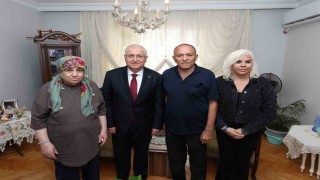 Bakan Güler, şehit Alaattin Buluç'un ailesini ziyaret etti