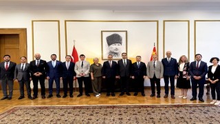Bakan Kacır, Çinli mevkidaşı Yin Hejun ile görüştü