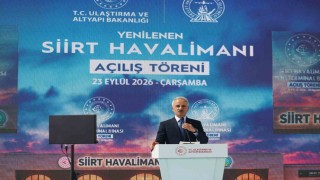 Bakan Uraloğlu: "Siirt'i yeniden gökyüzüyle buluşturduk"
