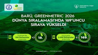 BARÜ, GreenMetric 2026 Dünya Sıralaması'nda 169'uncu sıraya yükseldi