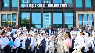 Başiskelede 180 çocuk sünnet coşkusu yaşadı