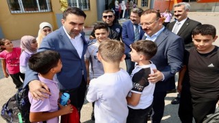 Başkan Aldemir, öğrencilerin heyecanına ortak oldu