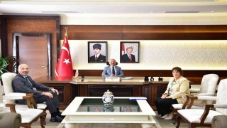 Başkan Arıkan, Aydın Valisi Varol ile bir araya geldi