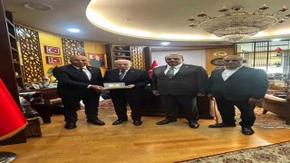 Başkan Arslan- MHP lideri Bahçeliyi Alaca Festivaline davet etti
