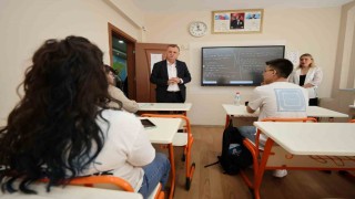 Başkan Balaban yeni eğitim yılında YEGEM öğrencileriyle buluştu