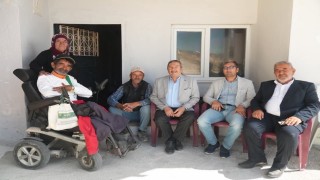 Başkan Bozkurt, sanatsever Hasan Avcı'yı ziyaret etti
