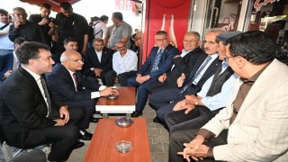 Başkan Büyükkılıç, Bakan Uraloğlunun programlarına eşlik etti
