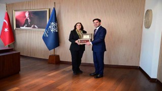 Başkan Çerçioğlu, Başkan Yazıcıoğlunu makamında ağırladı