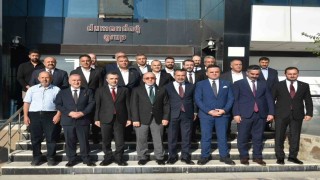 Başkan Dumandağ, Bakan Yardımcısı Aydoğdu ve il protokolünü ağırladı