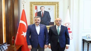 Başkan Er, Bakan Çiftçi ile Malatyanın geleceğini konuştu