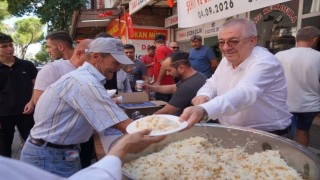 Başkan Ertaş, şehit ve gaziler için düzenlenen hayra katıldı