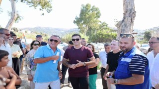 Başkan Mandalinci Geriş Mahallesini ziyaret etti