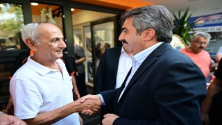 Başkan Oktay Yılmazdan esnaf ziyareti