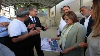 Başkan Şahin, Karşıyaka Emekliler Lokali proje alanını inceledi