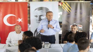Başkan Seçer, MSK Erkek Basketbol Takımı ile buluştu