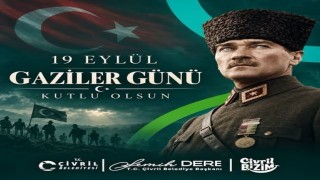 Başkan Semih Dere; "Gazilerimize minnettarız"