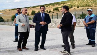 Başkan Taşkın, hayvan barınağında incelemelerde bulundu