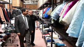 Başkan Taşkın, sosyal destek çalışmalarını yerinde inceledi