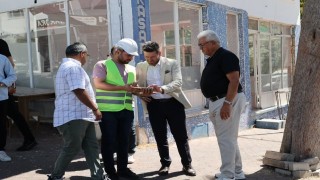 Başkan Tatık, Tavasta yürütülen çalışmaları sahada inceledi