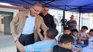 Başkan Yapar, çocukların mutluluğuna ortak oldu