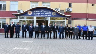 Başsavcı Arısoy, Aydın E Tipi Cezaevi'ndeki çalışmaları değerlendirdi