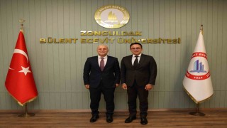 Başsavcı Kapağandan Rektör Ulusoya Hayırlı Olsun ziyareti