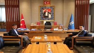 Başsavcı Kılıç ile Başkan Kahveci bir araya geldi