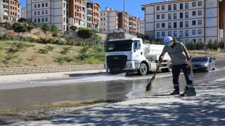Battalgazide temizlik çalışmaları farklı noktalarda sürüyor