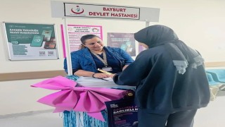 Bayburtta anne adaylarına gebe okulu ve mobil uygulama tanıtıldı