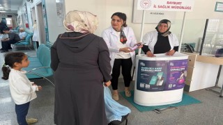 Bayburtta anne adaylarına sağlıklı gebelik bilgilendirmesi