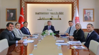 Bayburt'ta sosyal yardım vakıflarının çalışmaları değerlendirildi
