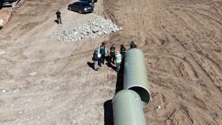 Bayburtta tarım arazilerini suya kavuşturacak projede son durum incelendi